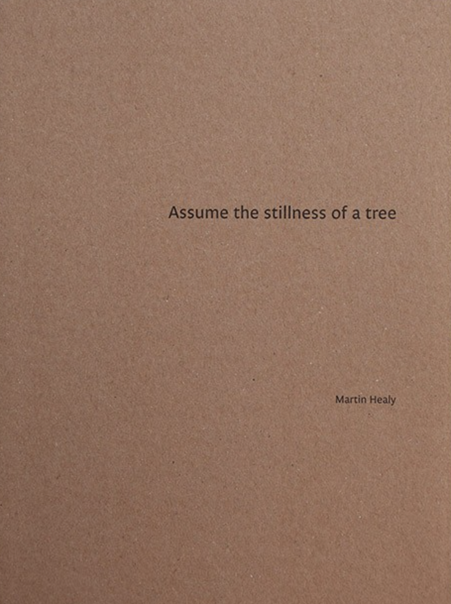 Assume the stillness of a tree Martin Healy
